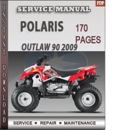 Product picture Polaris Outlaw 90 2009 Factory Service Repair Manual Download