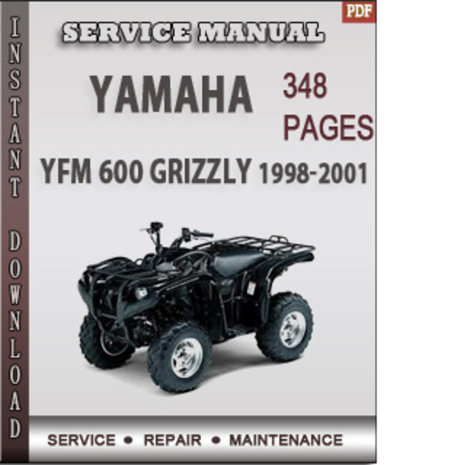 Product picture Yamaha YFM 600 Grizzly 1998-2001 Factory Service Repair Manual Download