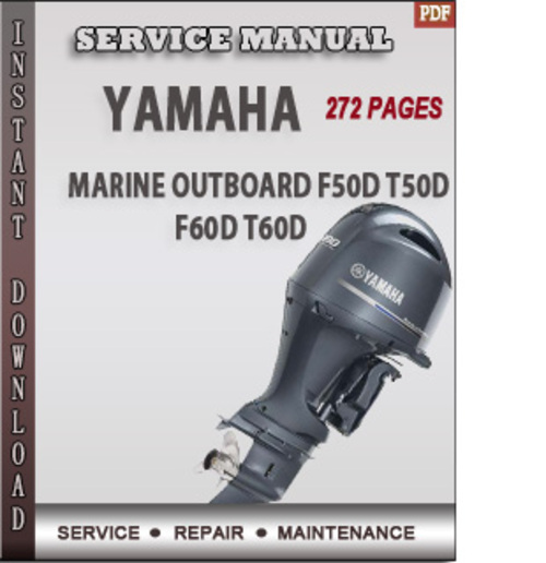 Product picture Yamaha Marine Outboard F50D T50D F60D T60D Factory Service R