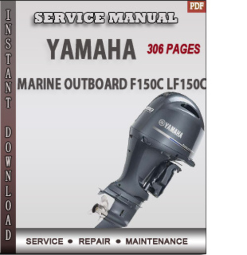Product picture Yamaha Marine Outboard F150C LF150C Factory Service Repair M