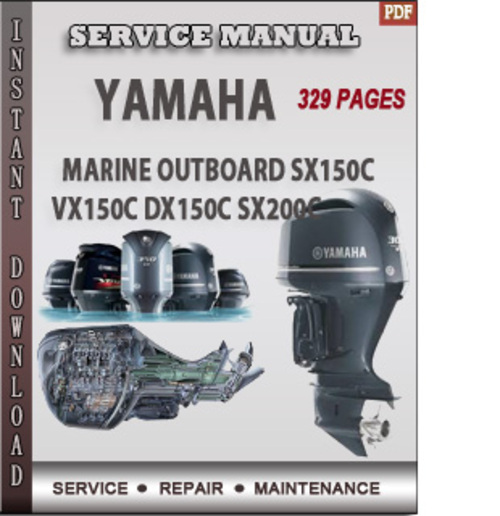 Product picture Yamaha Marine Outboard SX150C VX150C DX150C SX200C Factory S