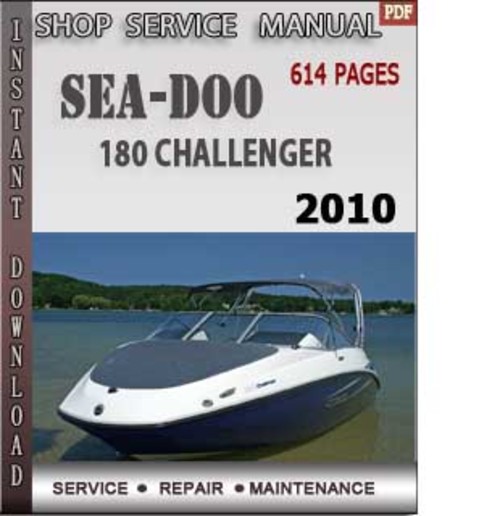 Product picture Seadoo 180 Challenger 2010 Shop Service Repair Manual Downlo