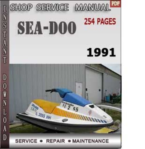 Product picture Seadoo 1991 Shop Service Repair Manual Download