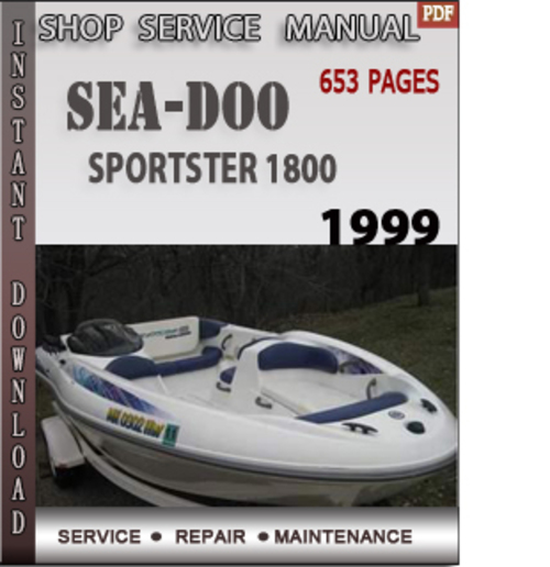 Product picture Seadoo Sportster 1800 1999 Shop Service Repair Manual Downlo