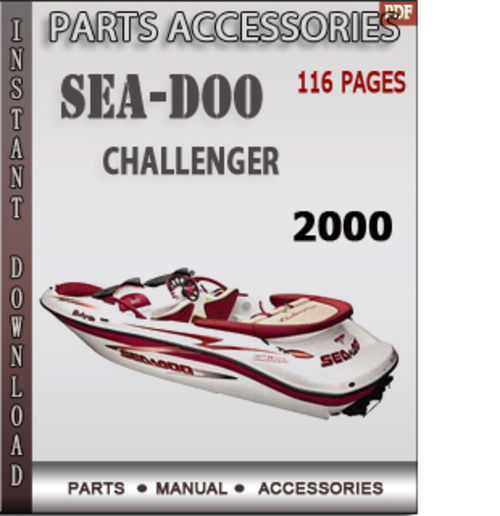 Product picture Seadoo Challenger 2000 Parts Accessories Catalog Manual Down