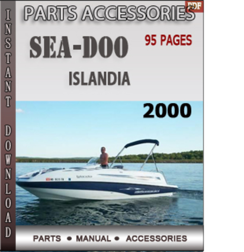 Product picture Seadoo Islandia 2000 Parts Accessories Catalog Manual Downlo