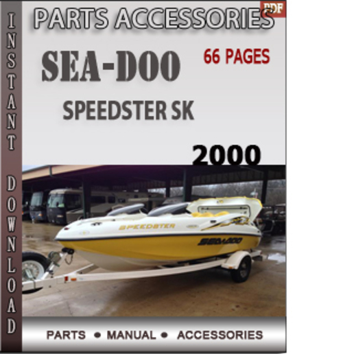 Product picture Seadoo Speedster SK 2000 Parts Accessories Catalog Manual Do