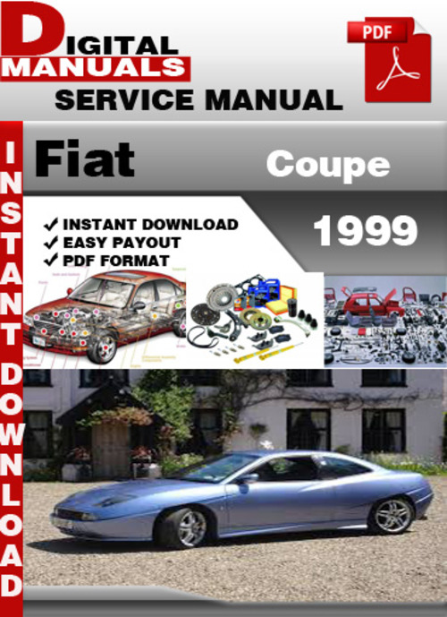 Product picture Fiat Coupe 1999 Factory Service Repair Manual