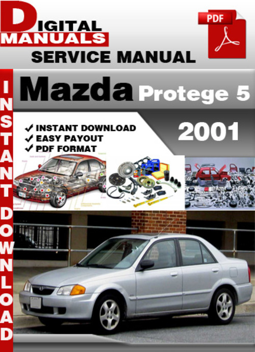 Product picture Mazda Protege 5 2001 Factory Service Repair Manual 