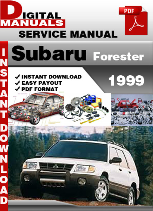 Product picture Subaru Forester 1999 Factory Service Repair Manual 