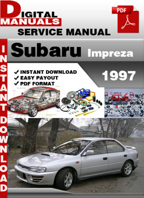 Product picture Subaru Impreza 1997 Factory Service Repair Manual