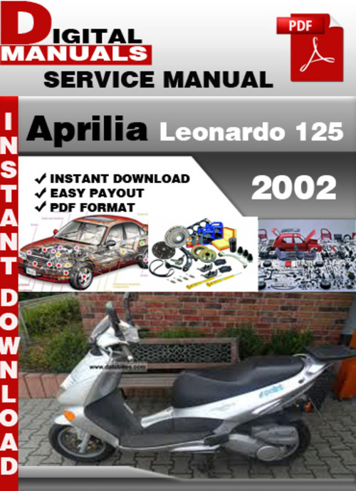 Product picture Aprilia Leonardo 125 2002 Factory Service Repair Manual