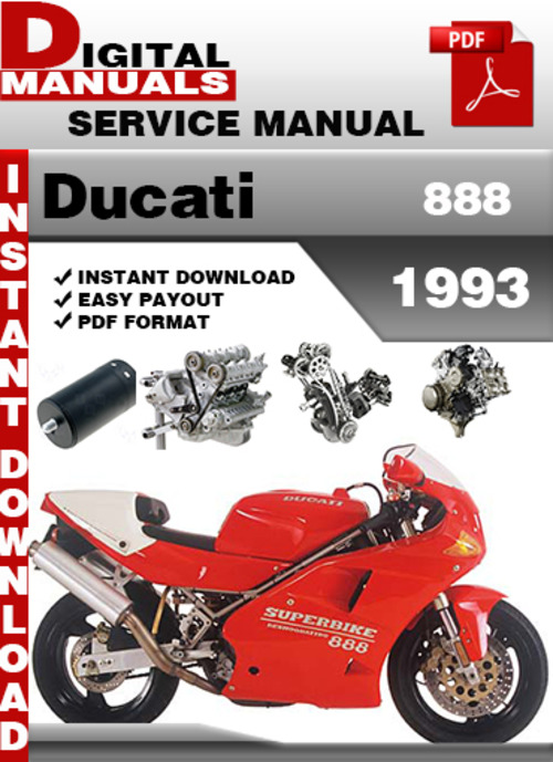 Product picture Ducati 888 1993 Factory Service Repair Manual