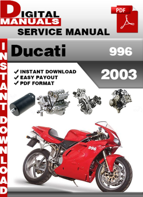 Product picture Ducati 996 2003 Factory Service Repair Manual