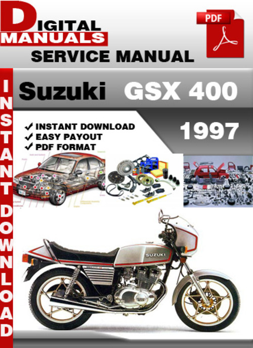 Product picture Suzuki GSX 400 1997 Factory Service Repair Manual Pdf