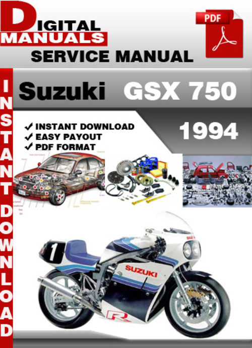 Product picture Suzuki GSX 750 1994 Factory Service Repair Manual Pdf