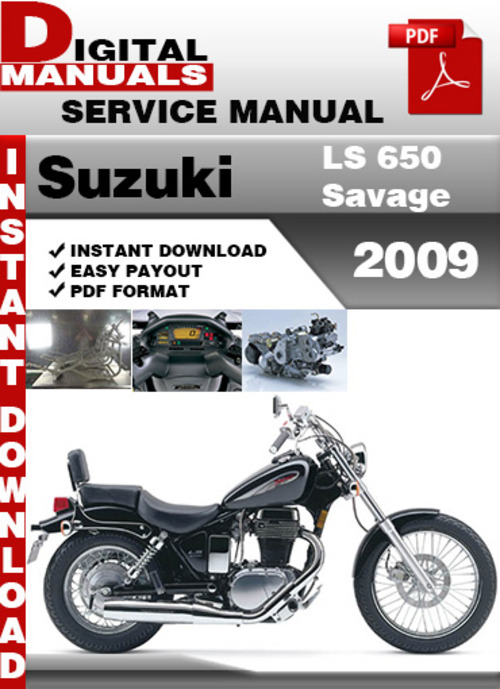 Product picture Suzuki LS 650 Savage 2009 Factory Service Repair Manual Pdf