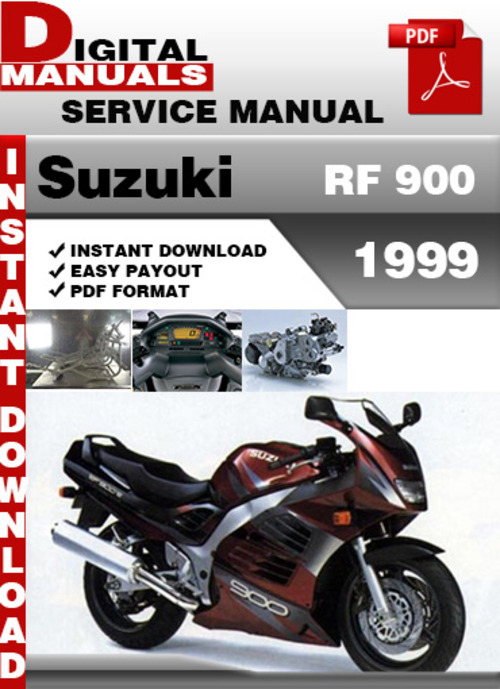 Product picture Suzuki RF 900 1999 Factory Service Repair Manual Pdf
